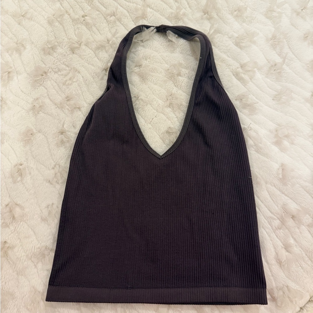 Urban Outfitters Deep V-Neck Tank Top
